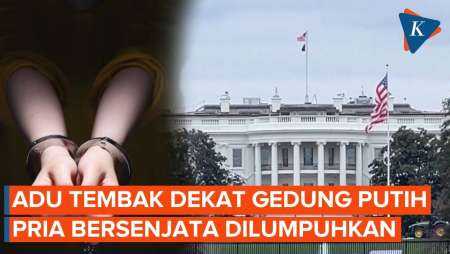 Adu Tembak Dekat Gedung Putih, Secret Service Lumpuhkan Pria Bersenjata