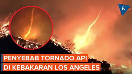 Mengapa Muncul Tornado Api dalam Kebakaran Los Angeles? Ini Penjelasan Ahli