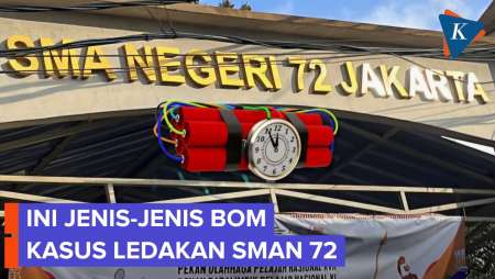 Polisi Beberkan Jenis Bom Ledakan SMAN 72 Jakarta