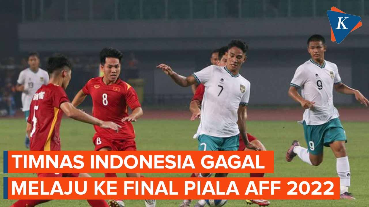 Dibekuk Vietnam 2-0 Garuda Gagal ke Final AFF