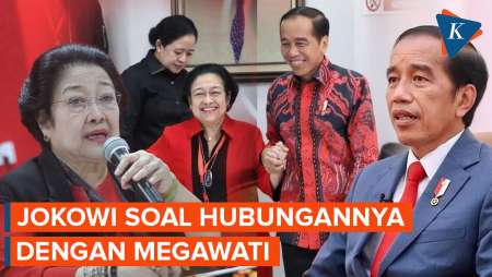 Jokowi Jawab Isu Kerenggangan Hubungan dengan Megawati