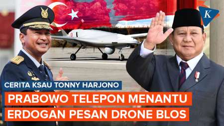 Tanpa Basa-basi! KSAU Cerita Prabowo Langsung Telepon Mantu Erdogan untuk Pesan Drone BLOS