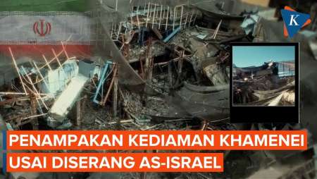 Pertama Kali, Iran Rilis Video Penampakan Kediaman Khamenei Usai Dibom AS-Israel