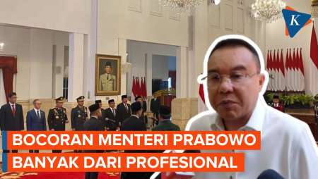 Dasco Sebut Menteri Kabinet Prabowo Banyak dari Kalangan Profesional 