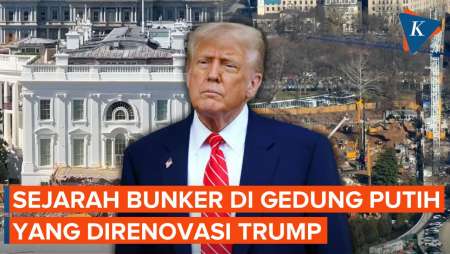 Sejarah Bunker Rahasia Gedung Putih Yang Diam-diam Direnovasi Trump