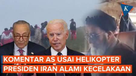 AS Ungkap Tak Ada Kecurangan dari Jatuhnya Helikopter Presiden Iran