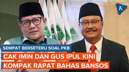 Sempat Berseteru, Cak Imin dan Gus Ipul Kini Kompak Rapat Bareng Bahas Bansos