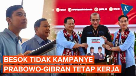 Prabowo-Gibran Tidak Kampanye Besok, Mau Mengwali di Jabodetabek