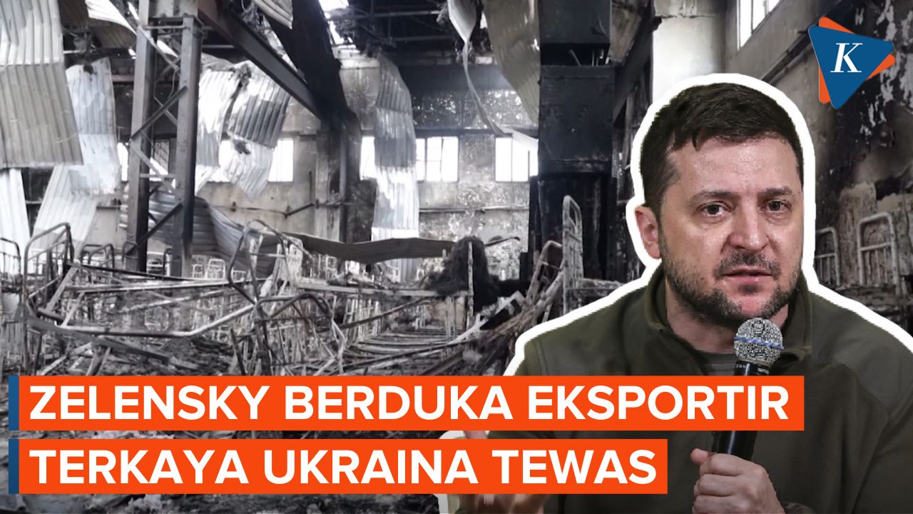 Zelensky Berduka atas Tewasnya Eksportir Gandum Terbesar Ukraina
