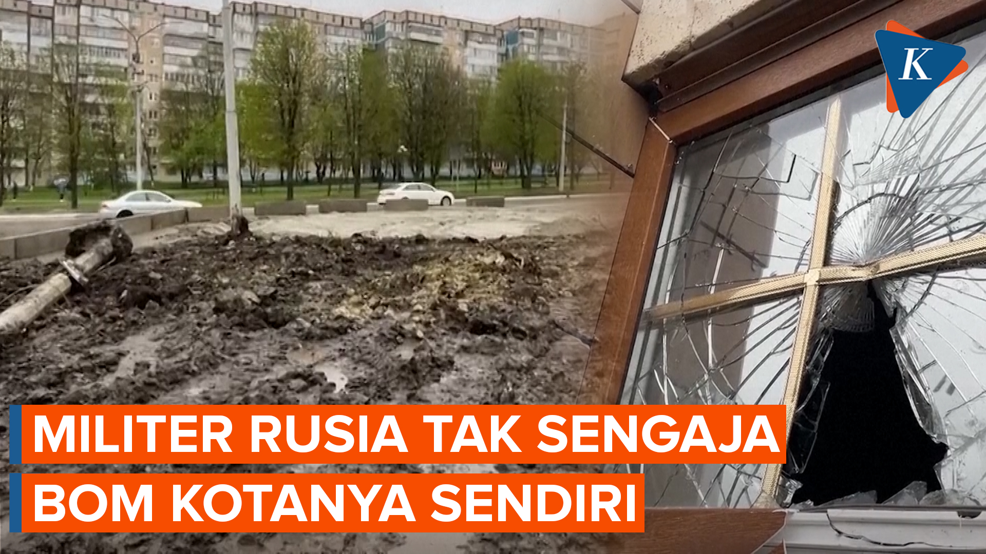 Angkatan Udara Rusia Tak Sengaja Bom Kotanya Sendiri hingga Buat Warga Terluka