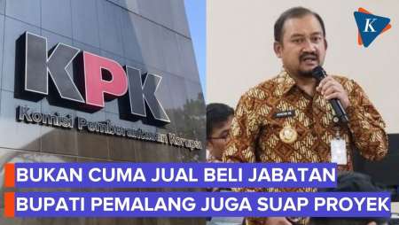 Bupati Pemalang Tak Hanya Suap Beli Jabatan, KPK Curigai Aliran Dana Proyek 