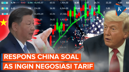 AS Ingin Bernegosiasi soal Tarif, Begini Respons China