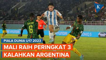 Argentina Kalah 0-3, Mali Peringkat Tiga Piala Dunia U17 2023