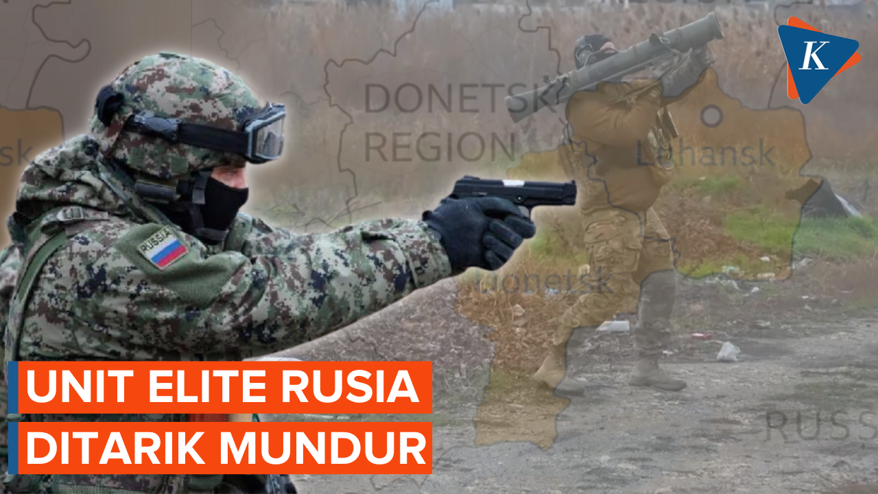 Ditarik Mundur dari Kherson, Pasukan Elite Rusia Dipindahkan Ke Ukraina Timur