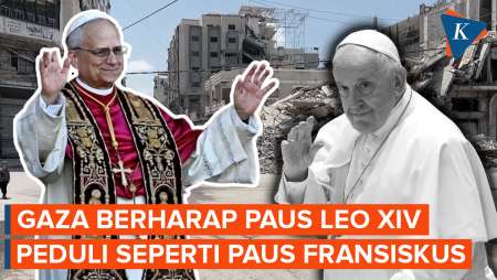 Harapan Warga Gaza: Paus Leo XIV Peduli Palestina Seperti Paus Fransiskus