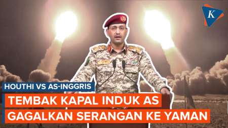 Houthi Klaim Gagalkan Serangan AS-Inggris ke Yaman, Incar Kapal Induk USS Harry Truman