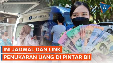 Siap-siap Tukar Uang Baru Di Pintar BI, Cek Jadwal Dan Link-nya!