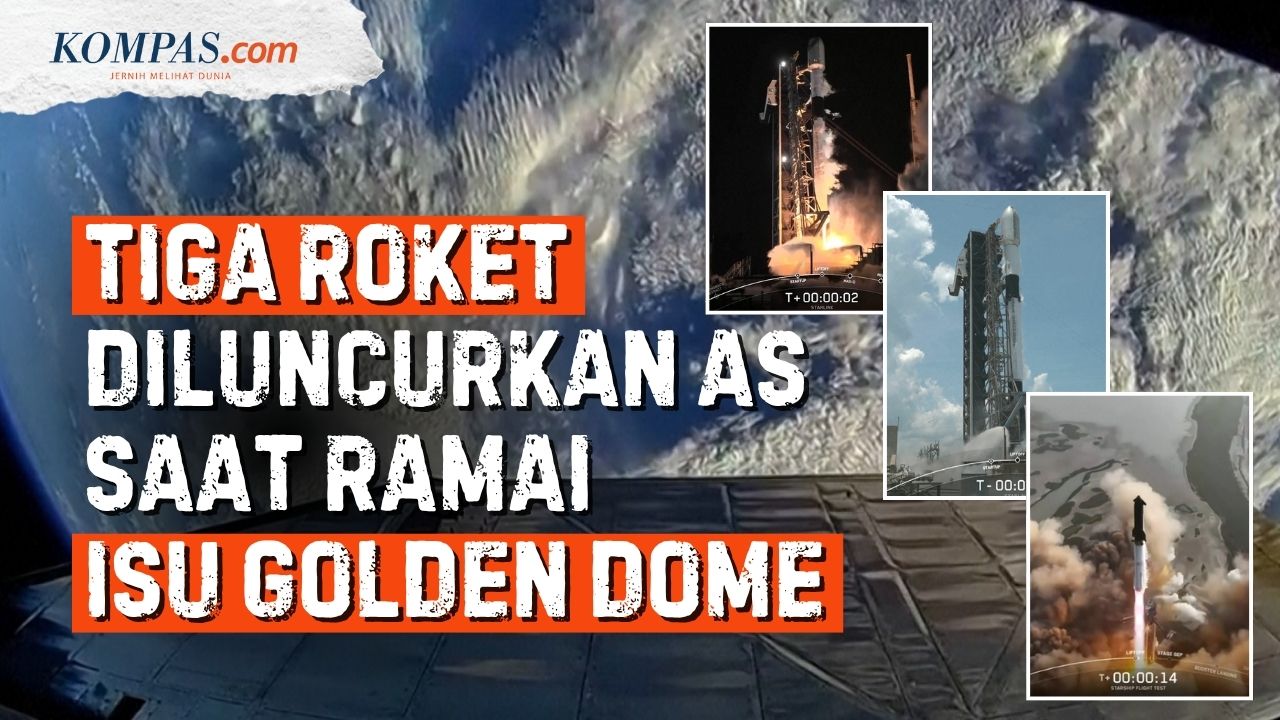 AS Luncurkan 3 Roket ke Orbit dalam Sepekan, untuk Apa Saja?