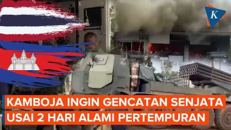 Kamboja Minta Gencatan Senjata Usai Dua Hari Bertempur dengan Thailand