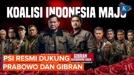 PSI Resmi Dukung Prabowo-Gibran