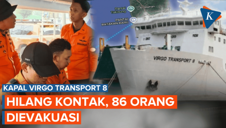 Kapal Virgo Transport 8 Hilang Kontak Di Laut Jawa, Angkut 243 Penumpang