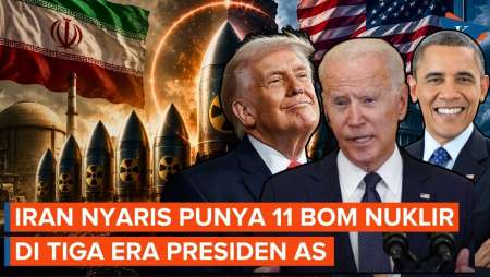 Iran Nyaris Miliki Material untuk 11 Bom Nuklir, Berkembang di Era Tiga Presiden AS