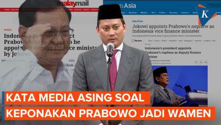 Media Asing Soroti Keponakan Prabowo Masuk Kabinet Jokowi, Singgung Jadi Menkeu dan Utang Negara