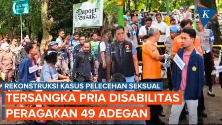 [FULL] Momen Rekonstruksi Kasus Pelecehan Seksual oleh Pria Disabilitas di NTB