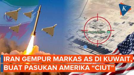 Iran Bombardir Pangkalan AS Di Kuwait, Pasukan Amerika Kabur