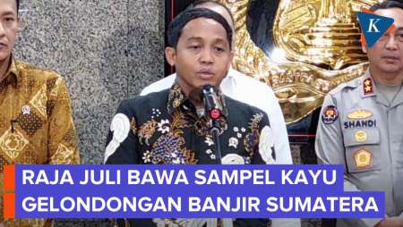 Kemenhut Bawa Gelondongan Kayu Banjir Sumatera, Teliti Asal Pohon