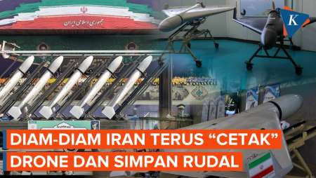 Belum Kehilangan “Taringnya”, Iran Terus Ngebut Produksi Drone Tempur Di Tengah Perang