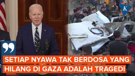 Bahas Cara Akhiri Perang, Biden: Setiap Nyawa yang Hilang di Gaza Jadi Tragedi