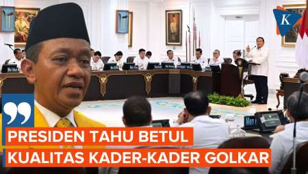 Soal Isu Reshuffle Kabinet, Bahlil: Presiden Tahu Kualitas Kader Golkar