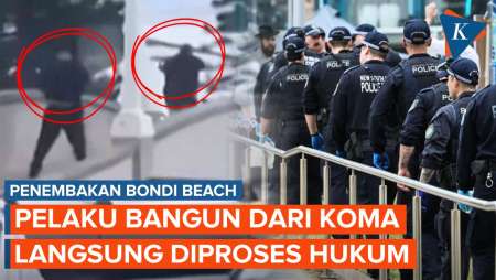 Bangun Dari Koma, Pelaku Penembakan Bondi Beach Langsung Diproses Hukum