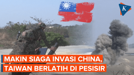 Detik-detik AL Taiwan Ledakkan Ranjau Laut Saat Latihan Menangkal Invasi China