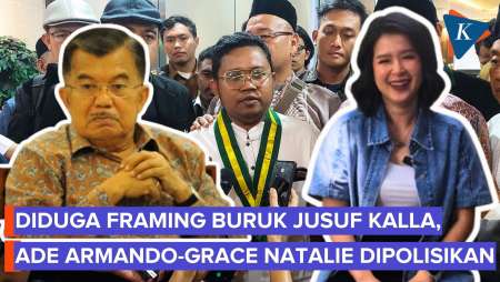 40 Ormas Islam Laporkan Grace Natalie-Ade Armando Atas Dugaan Framing Buruk Jusuf Kalla