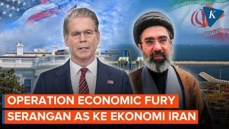 AS Serang Ekonomi Iran Dengan "Operation Economic Fury", Ini Targetnya!