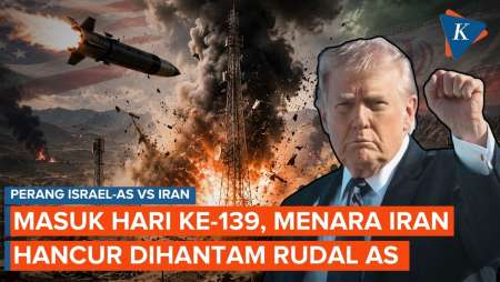 Hari Ke-139 Perang Iran Vs AS-Israel: AS Hantam Menara Transmisi Teheran, Selat Hormuz Nyaris Lumpuh