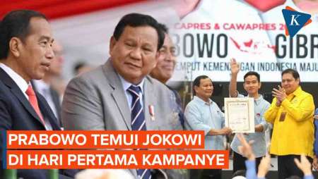 Prabowo Temui Presiden Jokowi di Istana Bogor, Ada Apa?