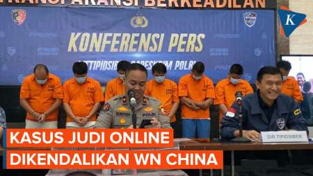 Polisi Tangkap WN China yang Kendalikan Situs Judi Online, Perputaran Uang Rp 685 Miliar