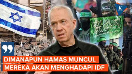 Menhan Israel ke Rafah, Tebar Peringatan ke Hamas di Hadapan Prajurit