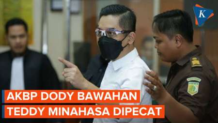 AKBP Dody Anak Buah Teddy Minahasa Resmi Dipecat Polri