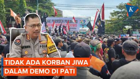 Update Demo Pati Ricuh, Polisi Bantah Ada Korban Meninggal
