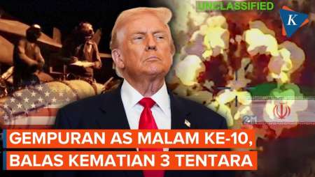 AS Gempur Iran 10 Malam Berturut-turut, Janji Balas Kematian 3 Tentaranya