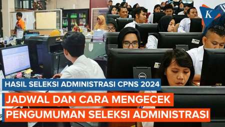 Pengumuman Hasil Seleksi Administrasi CPNS 2024, Catat Jadwal dan Cara Ceknya!