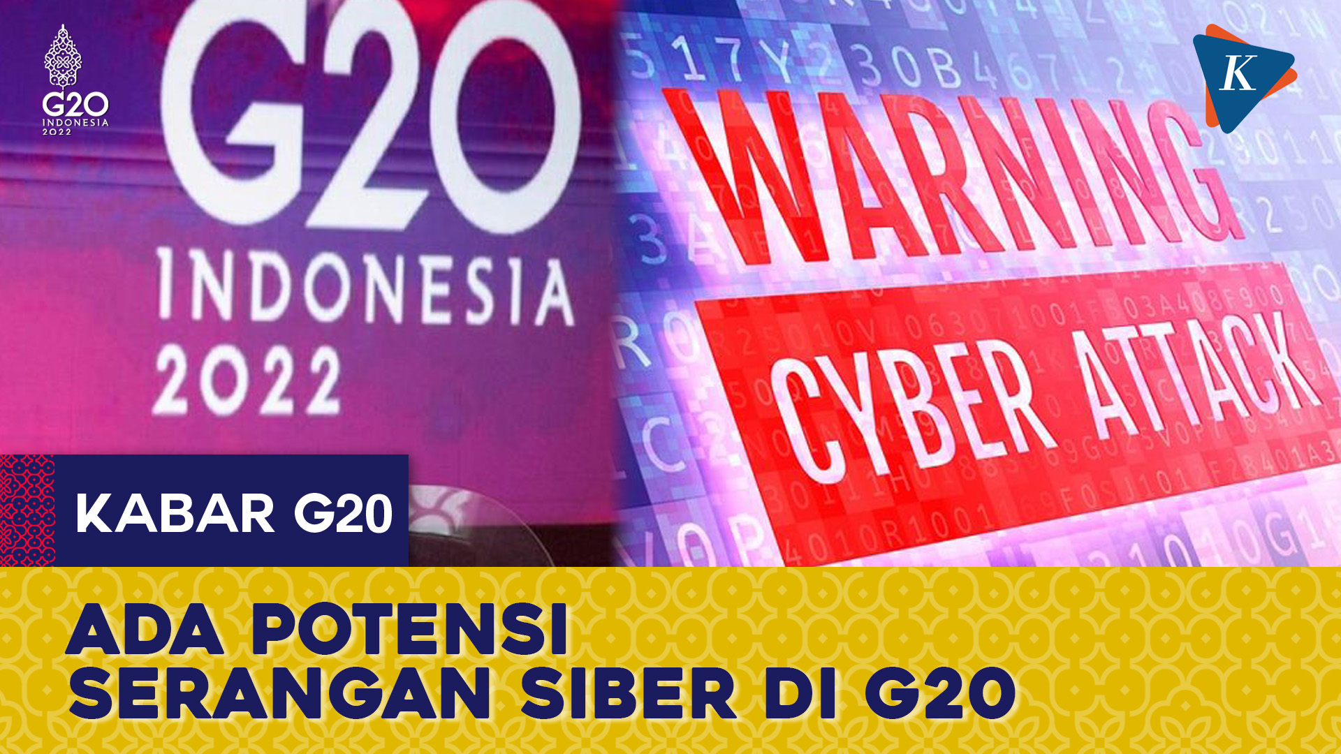 Panglima TNI Akui Ada Potensi Serangan Siber di G20, Luhut Minta Publik Tak Khawatir