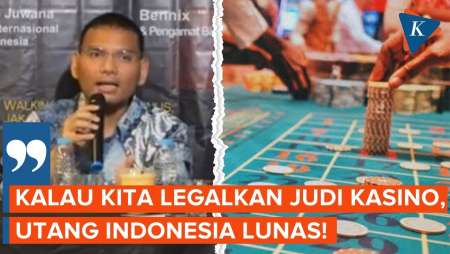 Judi Kasino Dilegalkan, Apakah Bisa Lunasi Utang Indonesia? Begini Penjelasan Ekonom