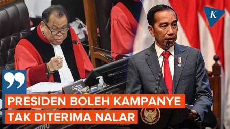 Hakim Arief Hidayat Sebut Anggapan Presiden Boleh Berkampanye Tak Bisa Diterima Nalar
