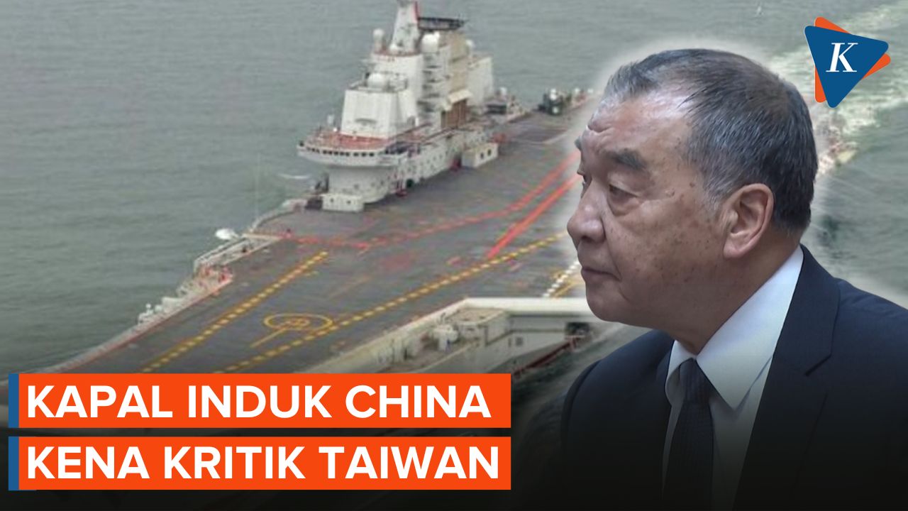 Taiwan Kritik Kiriman Kapal Induk China di Dekat Wilayahnya