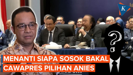 Bocoran Dugaan Pengumuman Cawapres Anies